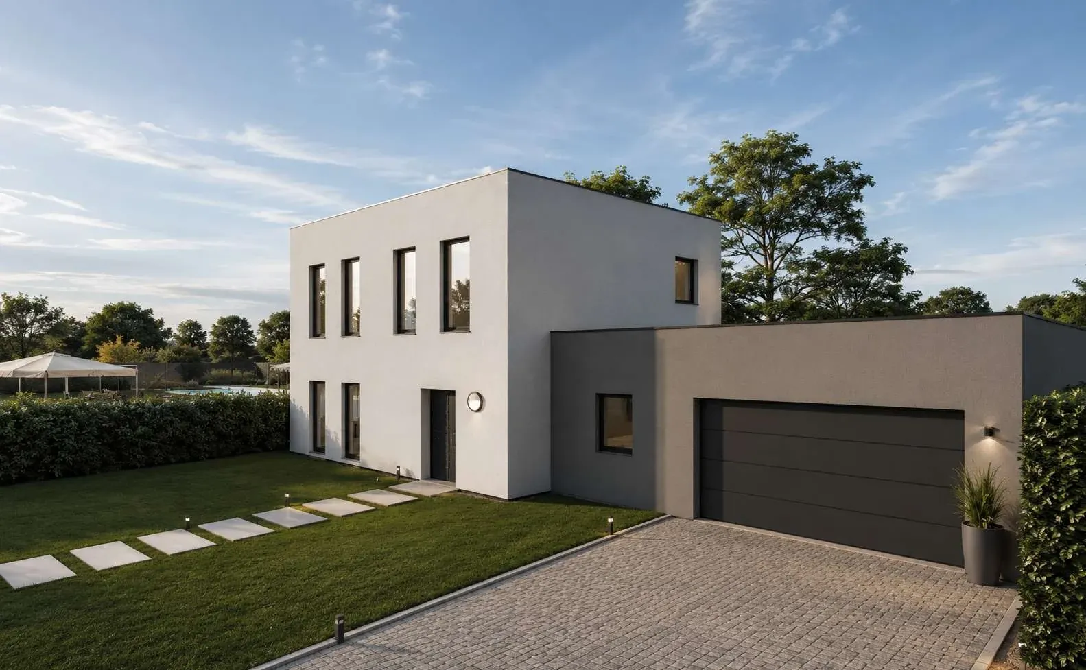 Maison contemporaine à Strasbourg
